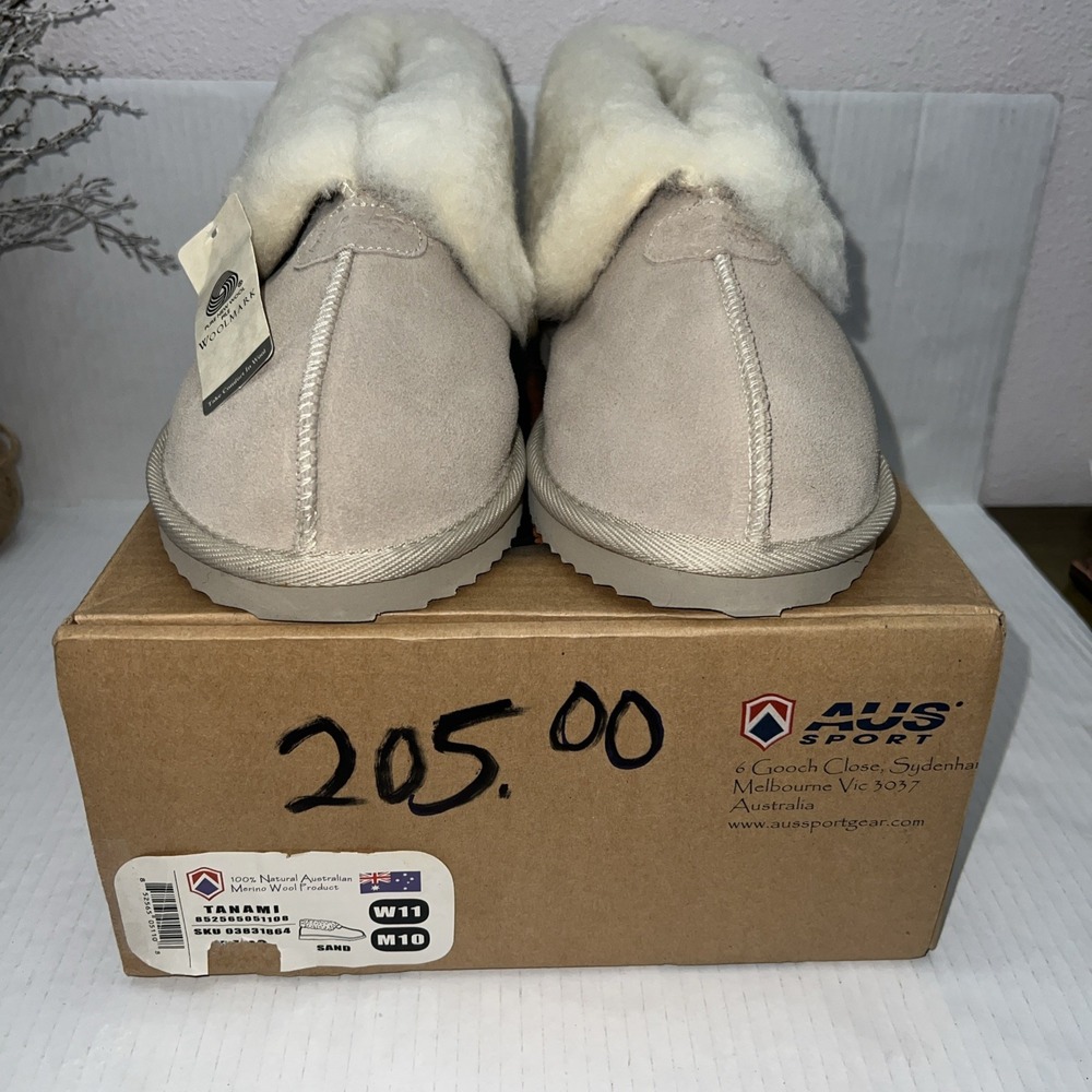 AUS Sport Tanami Sand Color Wool Woman's Shoes From Australia size 11‎ - Picture 12 of 15
